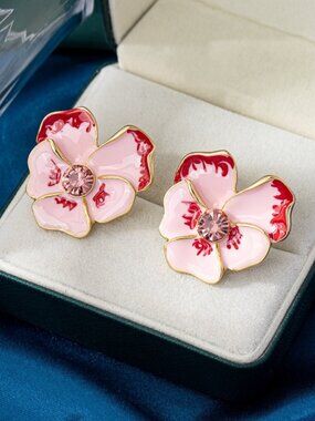 Alexis Bittar Flower Collection Stud Earrings